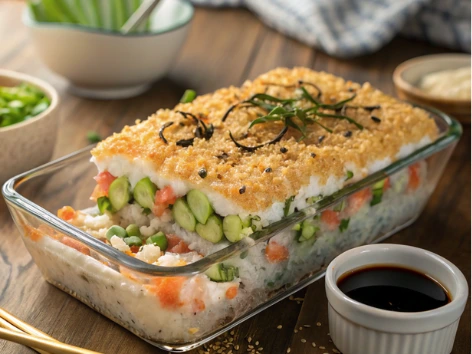 Delicious Sushi Bake Recipe: Easy & Irresistible Japanese Delight!