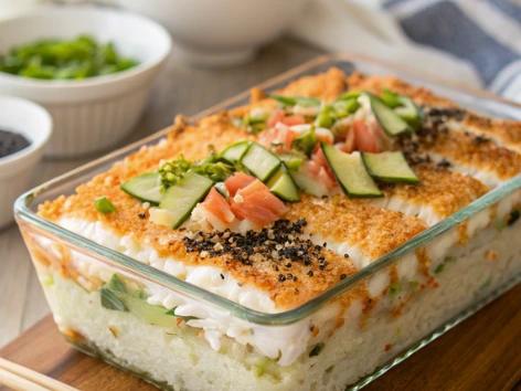 Delicious Sushi Bake Recipe: Easy & Irresistible Japanese Delight!