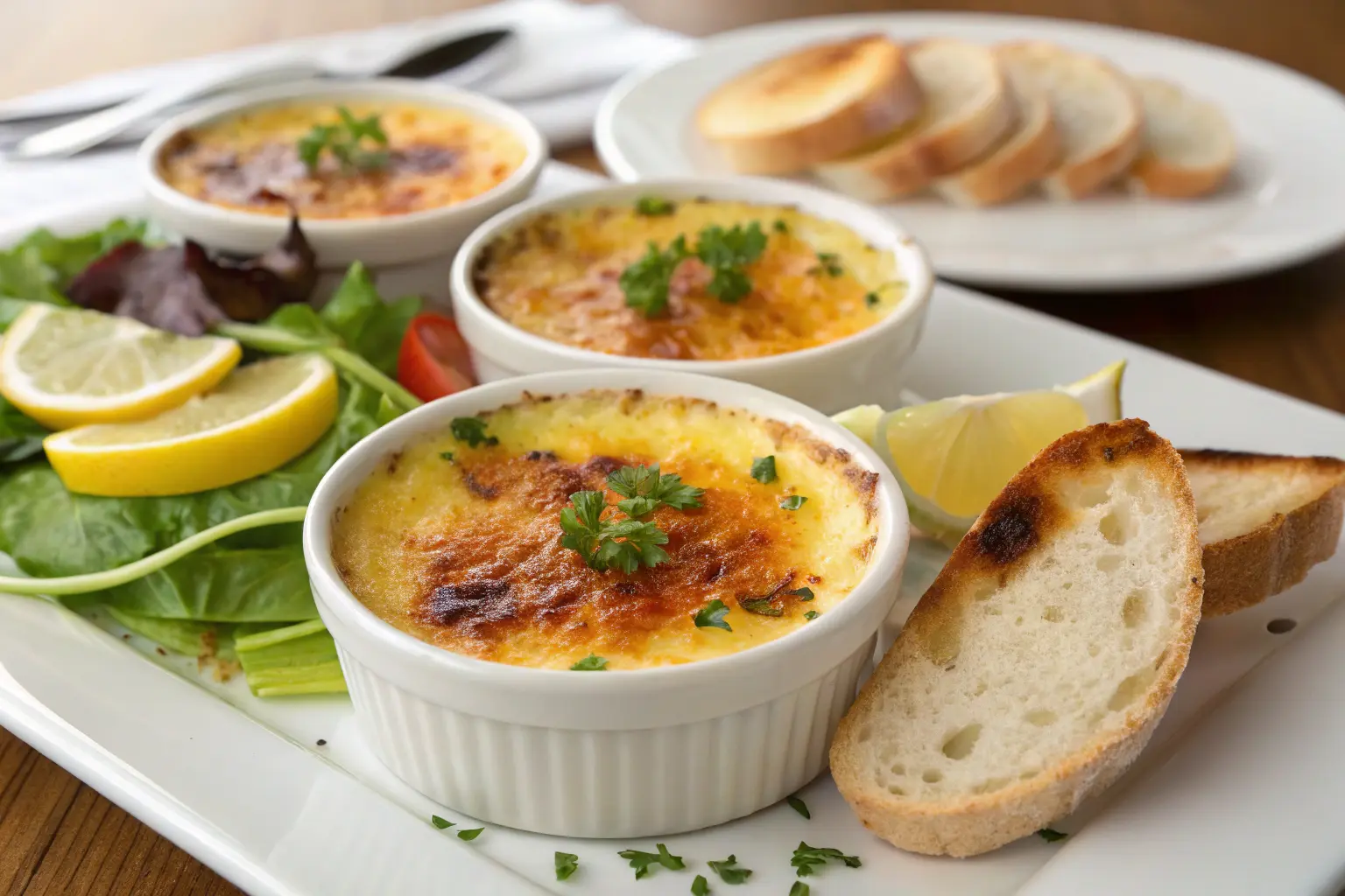 Crab Brulee Recipe: Elegant Crab Brulee with Crispy Top