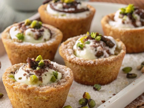 Cannoli Cookie Cups Recipe - Delicious Dessert with Creamy Filling