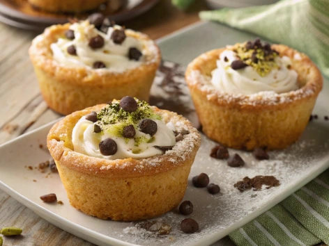 Homemade Dessert Idea: Cannoli Cookie Cups

