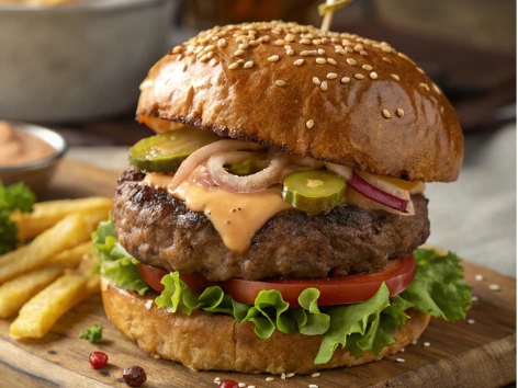 The Secret to a Sweet & Savory Halal Hamburger