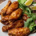 Crispy Honey Lemon Pepper Wings Recipe