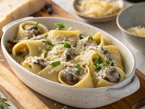 Truffle Oil Lumache Primavera Recipe

