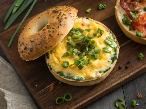 Quiche Stuffed Bagels Recipe: Easy Brunch Ideas with 3 Tasty Twists.