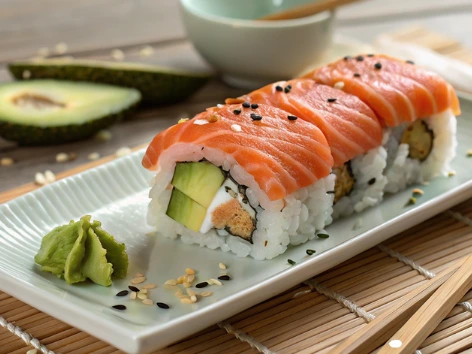 Delicious Salmon Sushi Roll: A Love Story in Every Bite

