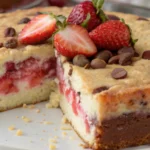 Strawberry Earthquake Cake: 6 Heavenly Layers of Sweetness