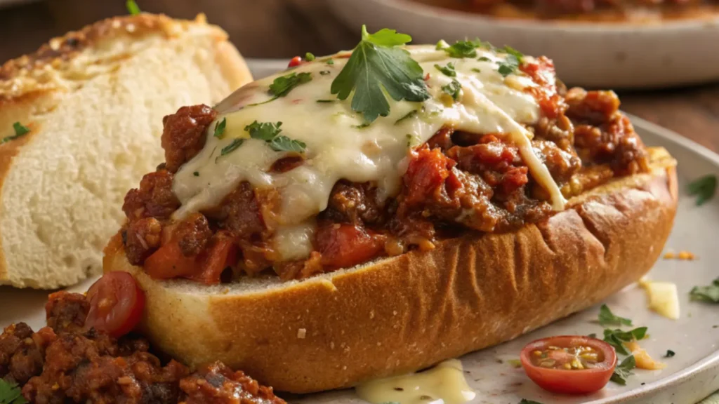 Cheesy Garlic Bread Sloppy Joes: The Irresistible Sandwich