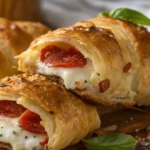 Cheesy Mozzarella Pepperoni Croissant Rolls – The Ultimate Snack