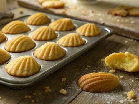 Cream-Infused Madeline Cookies Recipe