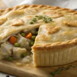 Delicious Pillsbury Chicken Pot Pie with Golden Crust and Creamy Filling