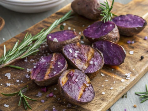 Nutritious Purple Potato Brownies Rich in Antioxidants