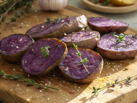 Gorgeous Purple Potato Brownies with Decadent Chocolate Flavor