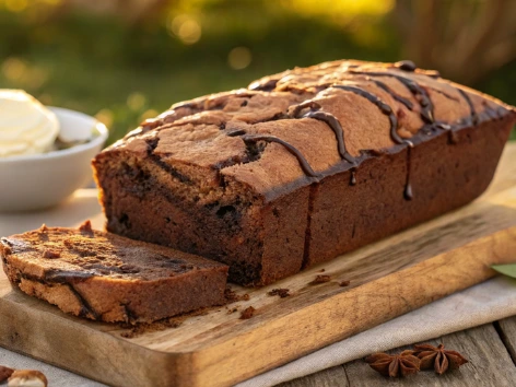 Rich and Gooey Hot Fudge Brownie Bread Recipe