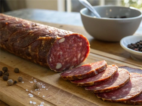 Beef Salami: A Feast for the Eyes and Taste Buds