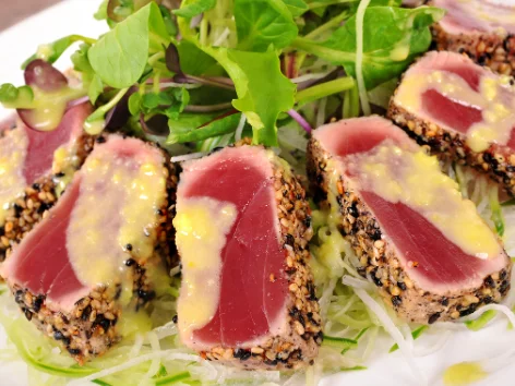 Versatile Ahi Tuna Recipe for Salads, Tacos, and More