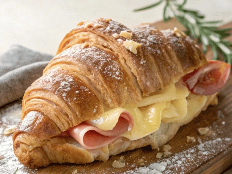 Baked Ham And Cheese Croissants: Easy & Delicious Ideas.