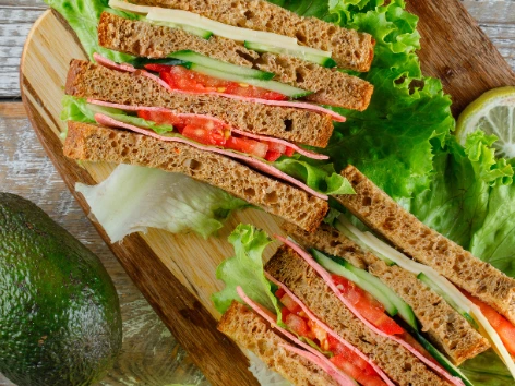 Creamy Chicken Avocado Melt Sandwich Recipe by Lily Hanna