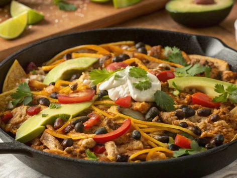 uick Healthy Enchilada Skillet for Busy Nights