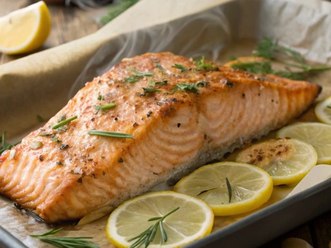 Convection Oven Salmon Recipe with Fresh Herbs and Citrus