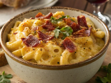 Smoky Bacon Mac Recipe - Creamy and Flavorful Comfort Food