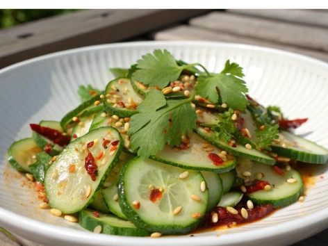 Spicy Cucumber Salad – Quick and Flavorful Twists.