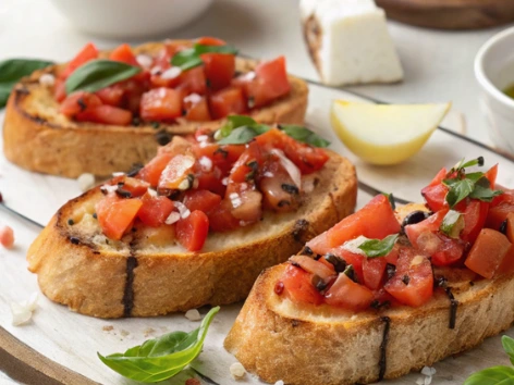 Classic Tomato Bruschetta: A Vibrant and Easy Appetizer Recipe