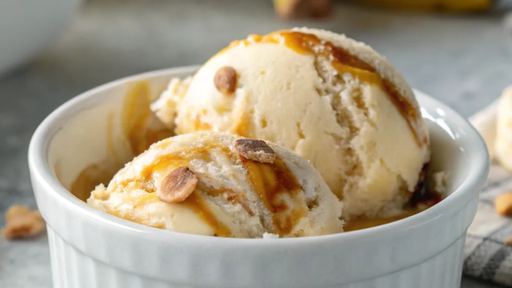 Banana Foster Ice Cream Dessert