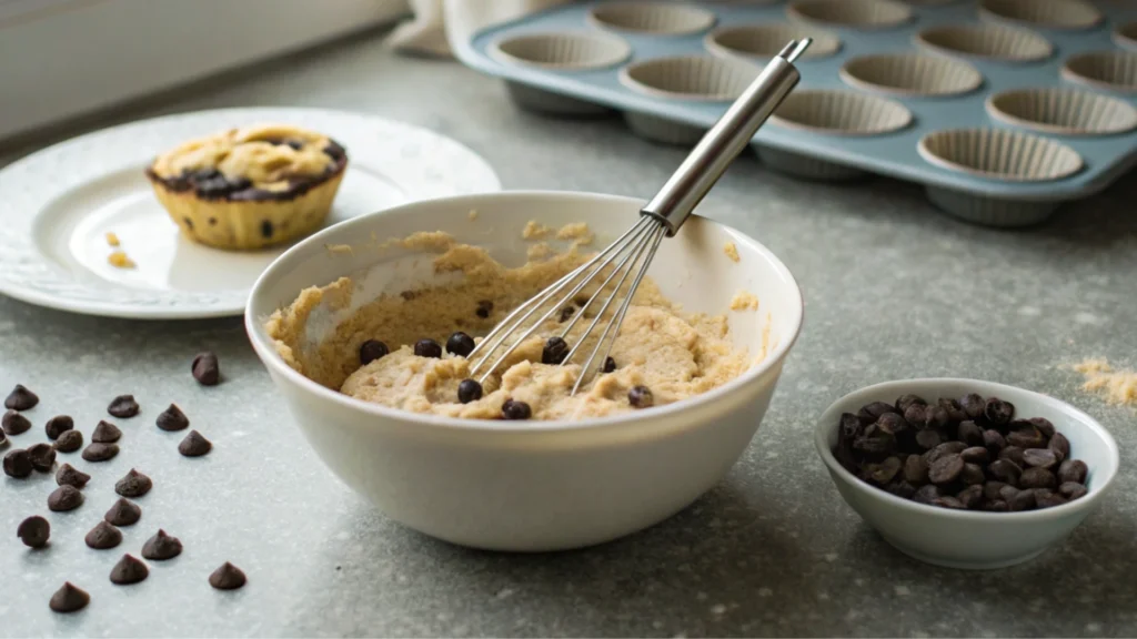 One Bowl Greek Yogurt Banana Muffins