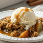 Fall Dessert – Caramel Apple Crumble