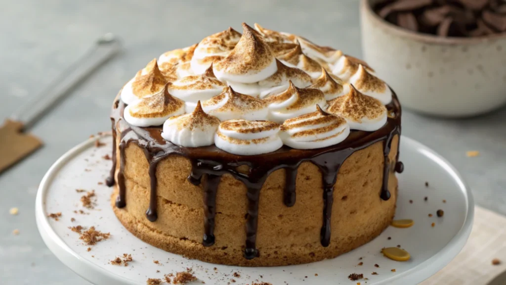 Easy Smores Cake Recipe for Summer Parties