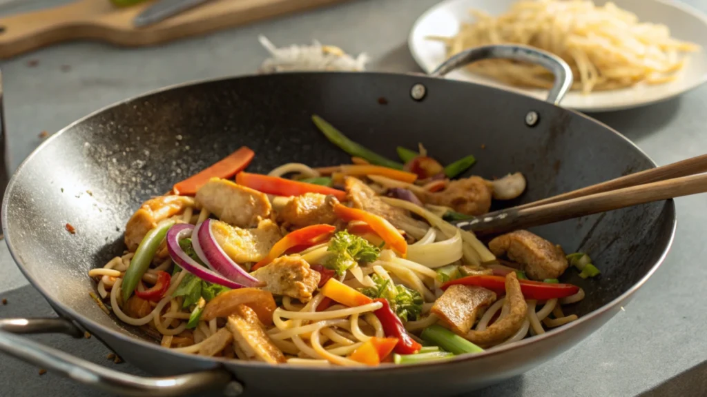 Chicken Yakisoba Recipe With Cabbage