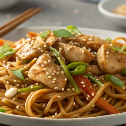 Chicken Yakisoba Recipe Meal Prep